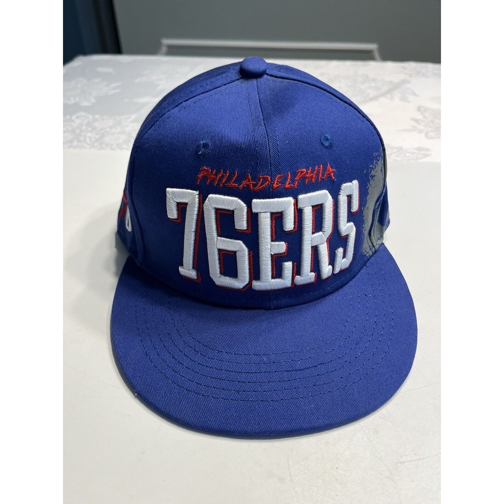 New Era Hardwood Classics Philadelphia 76ers 9Forty Snapback Hat Blue Basketball